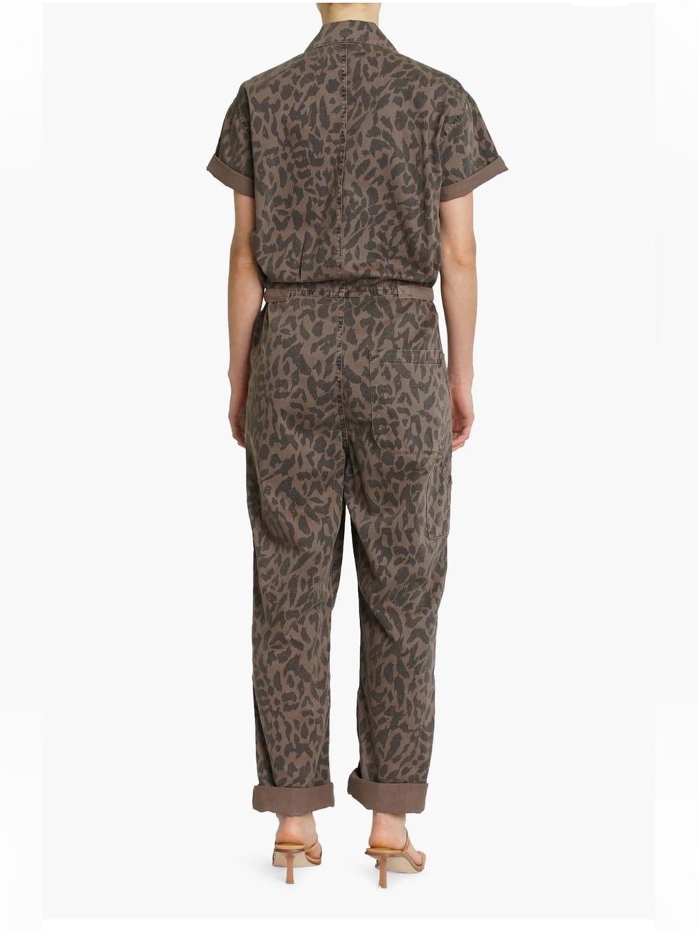 Pistola Grover Jumpsuit Jagged Leopard Size Small - Picture 4 of 12
